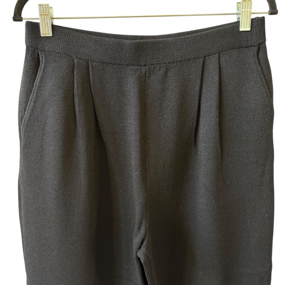 ST JOHN COLLECTION MARIE GRAY PANTS TROUSERS CAREER POCKETS SANTANA KNIT 12 - Picture 3 of 10